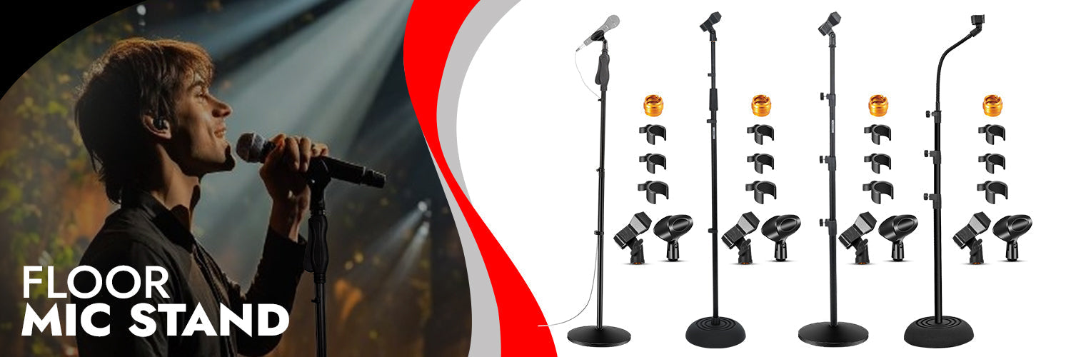 Round Base Mic Stands