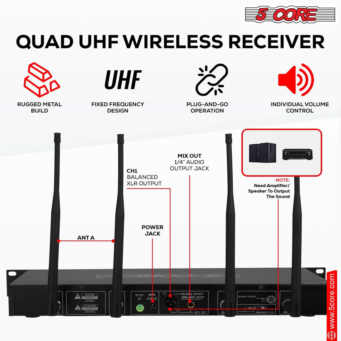 Professional dual-mode mic for seamless wireless or wired use