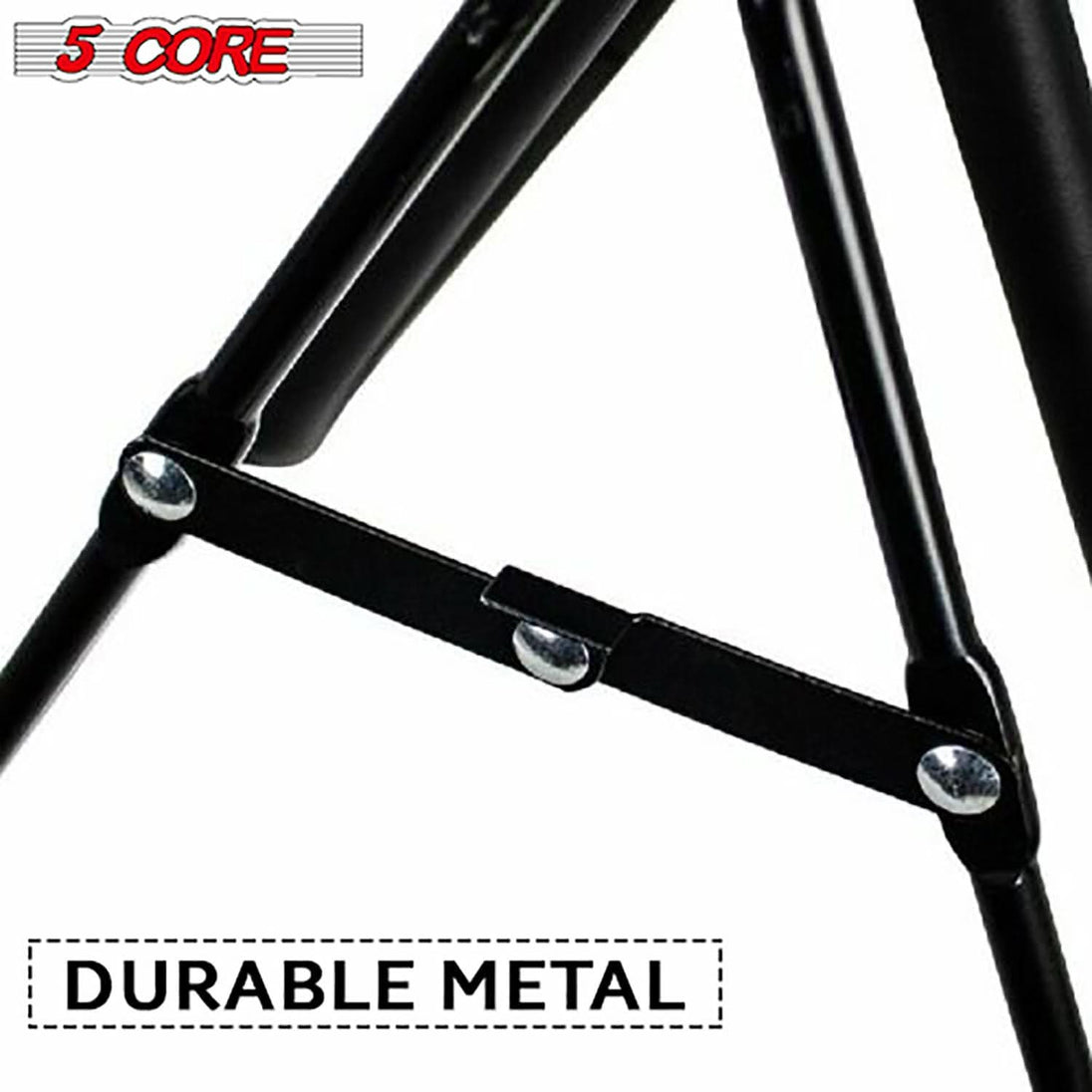 5Core adjustable floor stand for ukulele, violin, mandolin, and banjo instruments