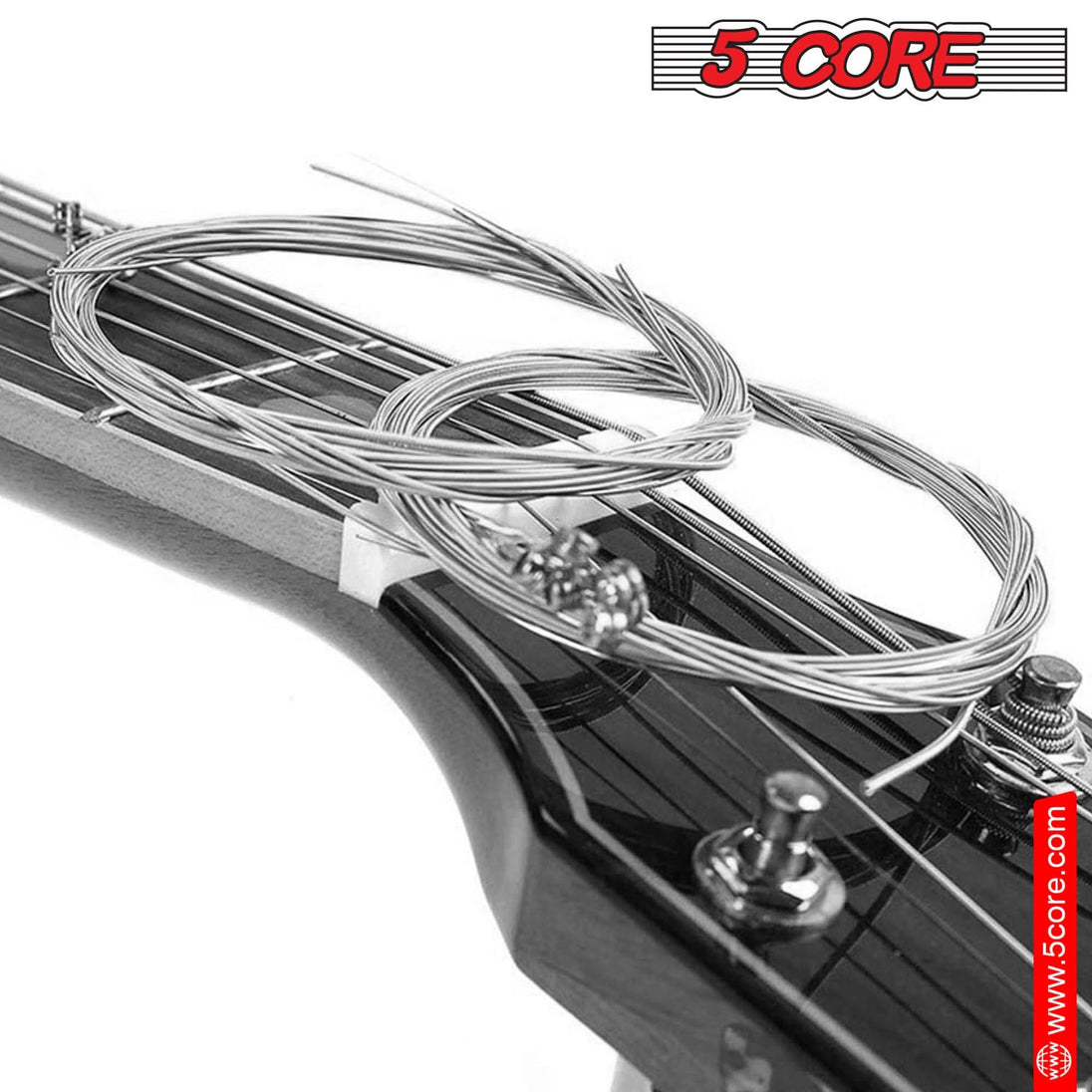 Highlighted points of the 6 string