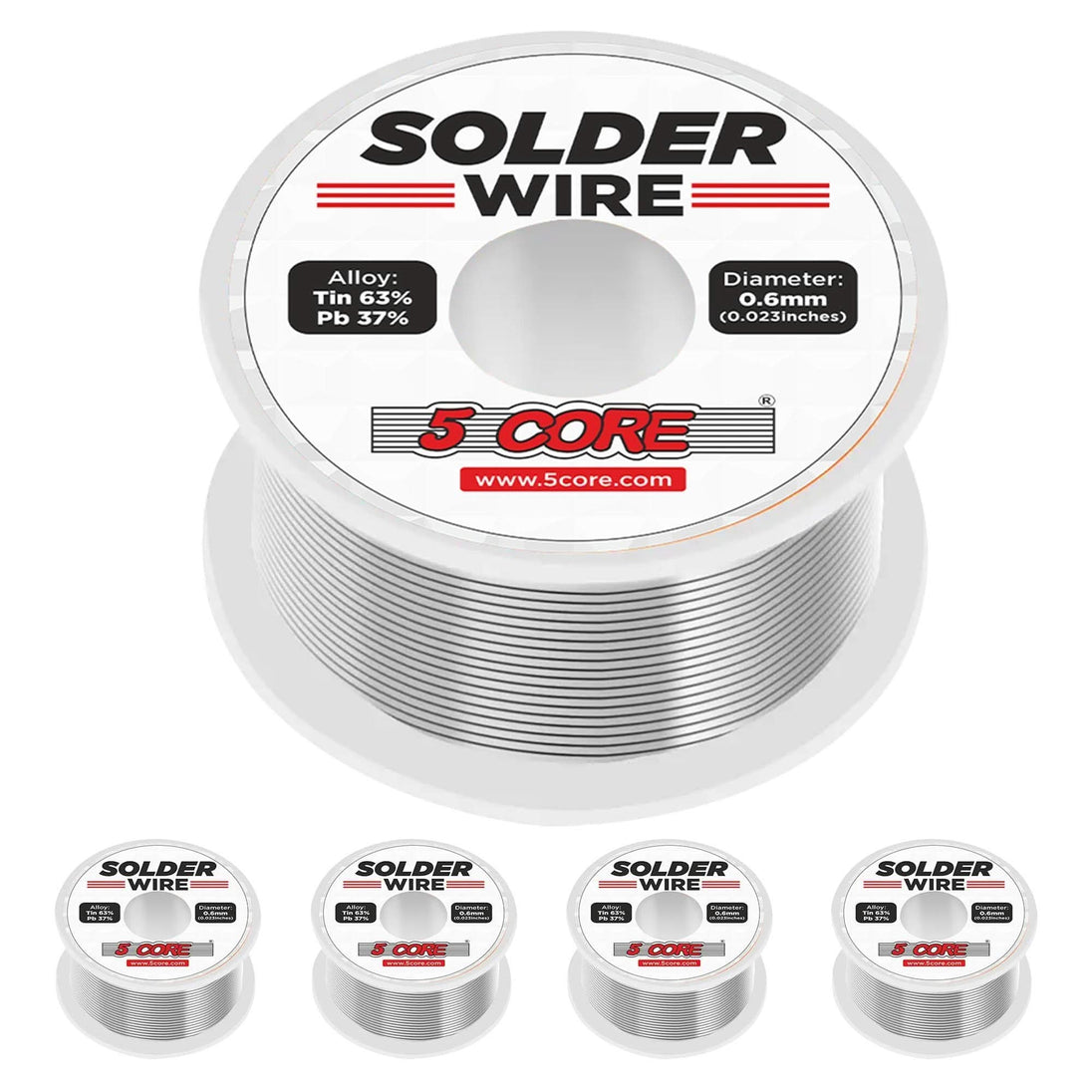 5Core DIY solder wire with tin and lead for electronic component soldering