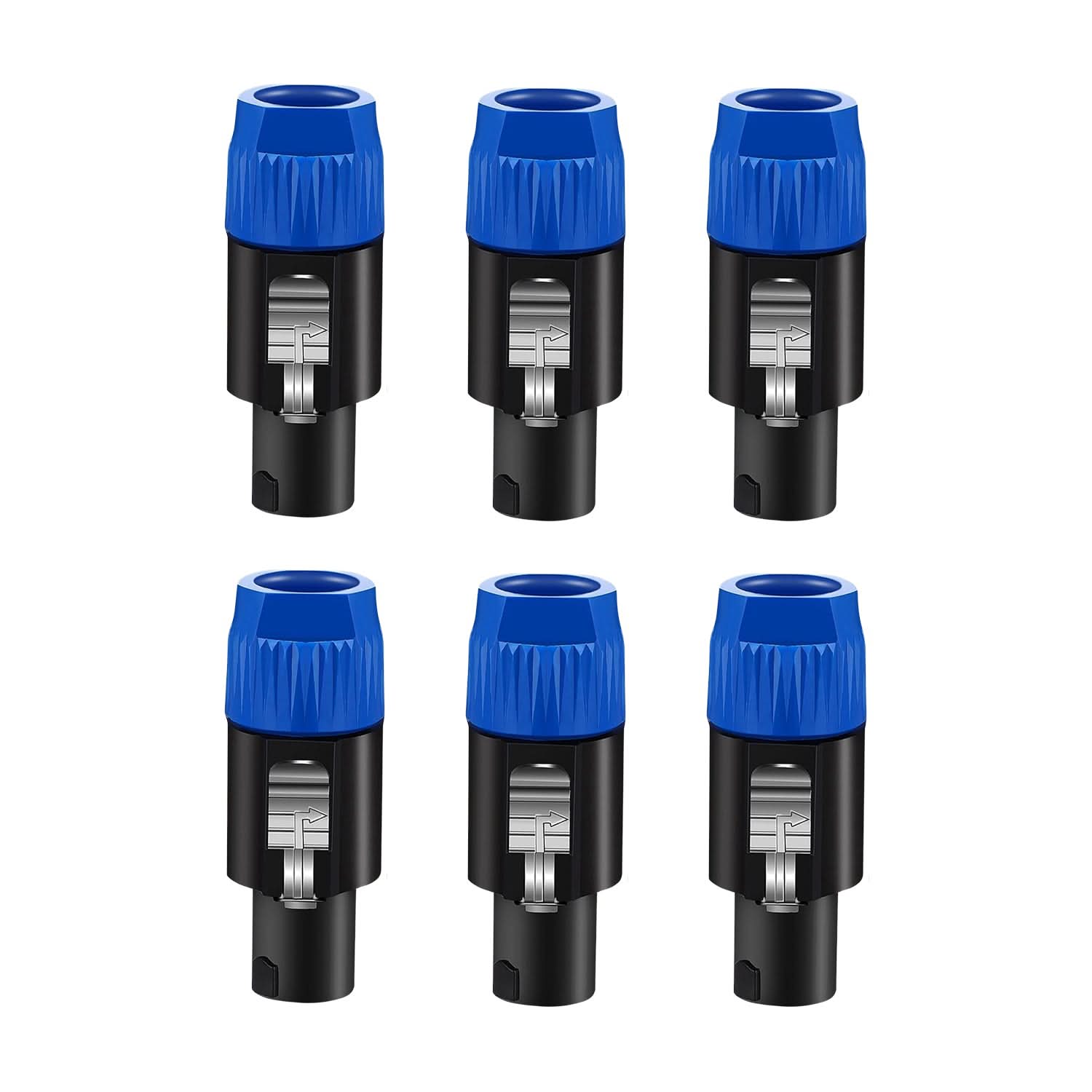 5Core Speakon Adapter High Quality Audio Jack Male Audio Pin Speaker Adapter Connector