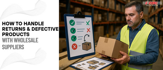  Learn how to handle returns and defective products with wholesale suppliers