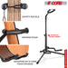 5 Core Upright Folding Stand for Acoustic Electric Bass Guitar