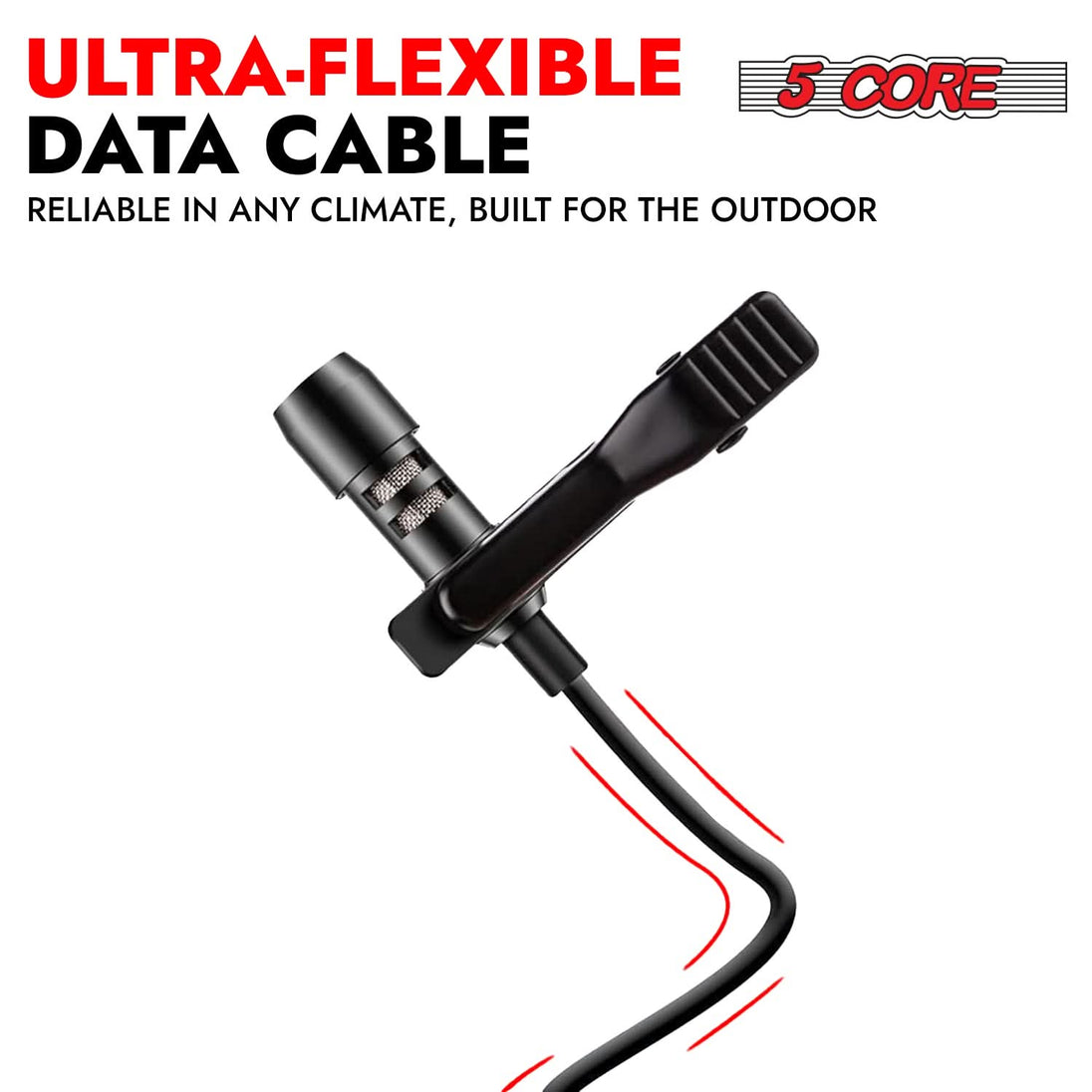 Omnidirectional Lapel Mic with 3.5mm Connector