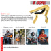 5 Core Acoustic Guitar Capo: Classic clip design for electric guitars, banjos, mandolins, and ukuleles.