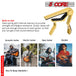 5 Core Acoustic Guitar Capo: Classic clip design for electric guitars, banjos, mandolins, and ukuleles.