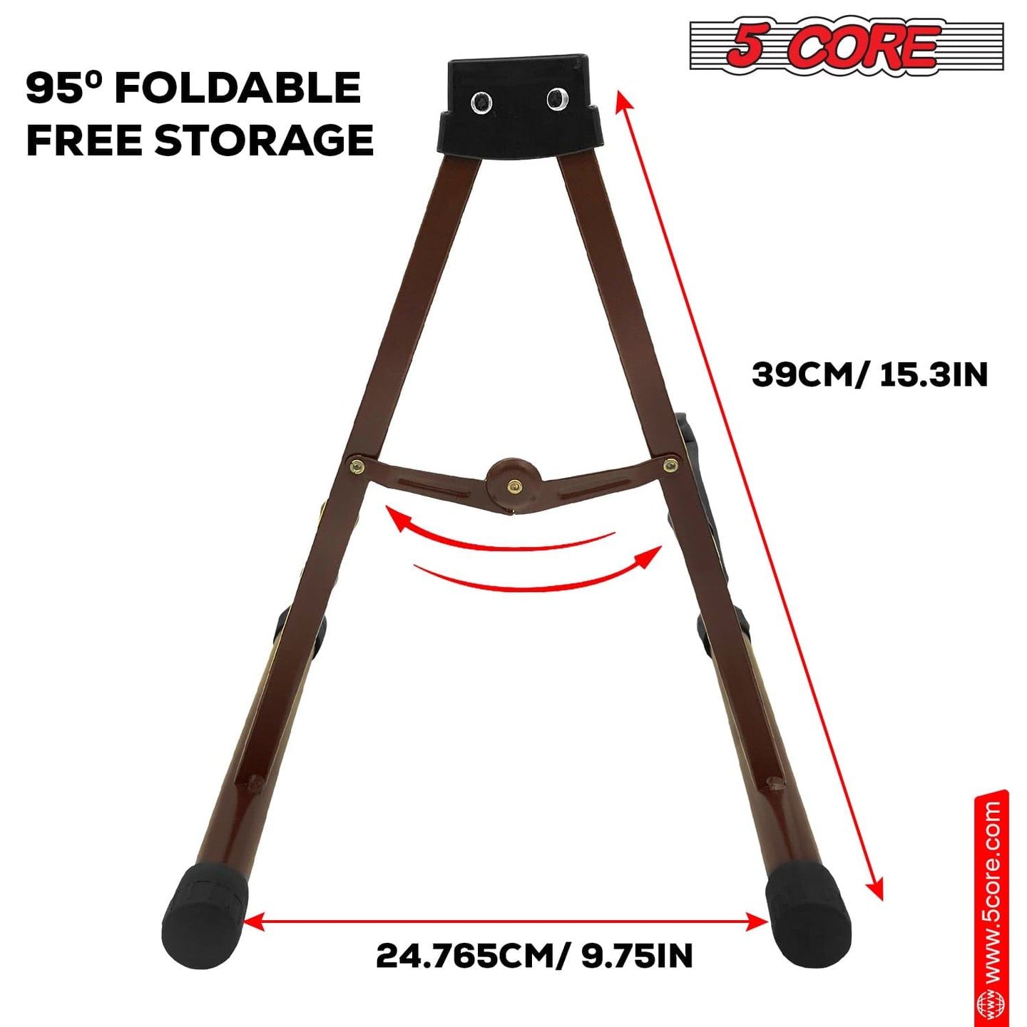 Guitar stand floor A frame foldable music accessories