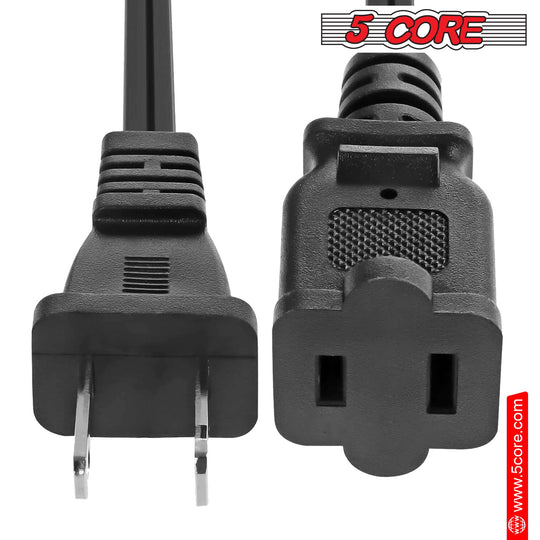 10 ft AC extension wire set with 125V 16AWG rating