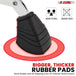 Padded drum throne with backrest for comfortable guitar and drum seating