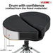 Comfortable sponge padded drum throne for adults and kids