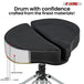 Comfortable sponge padded drum throne for adults and kids