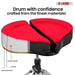Durable padded saddle drum throne guitar stool for musicians