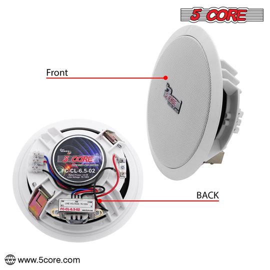 300W 6 inch subwoofer speakers for car audio upgrade