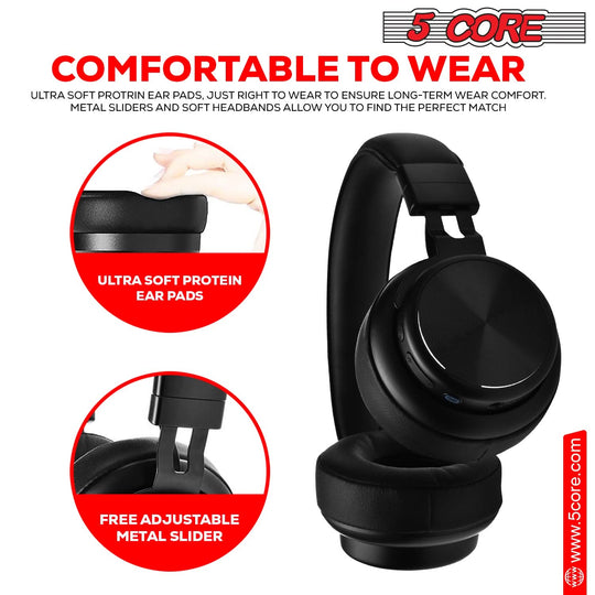 Bluetooth enabled headphones for music and calls