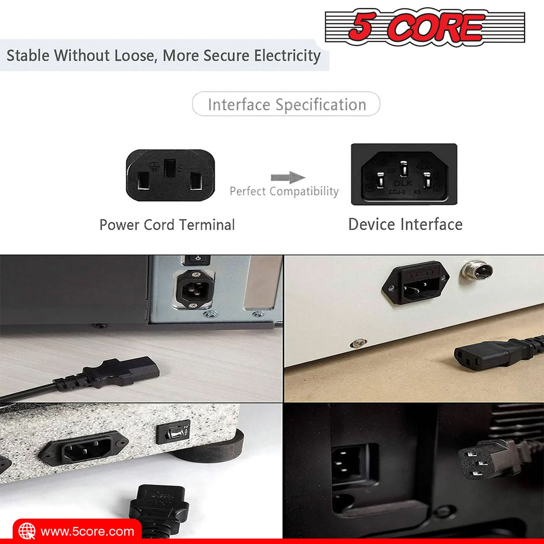 Trusted power cord for everyday electronics