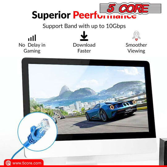 Professional-grade network cable with fast transmission speeds