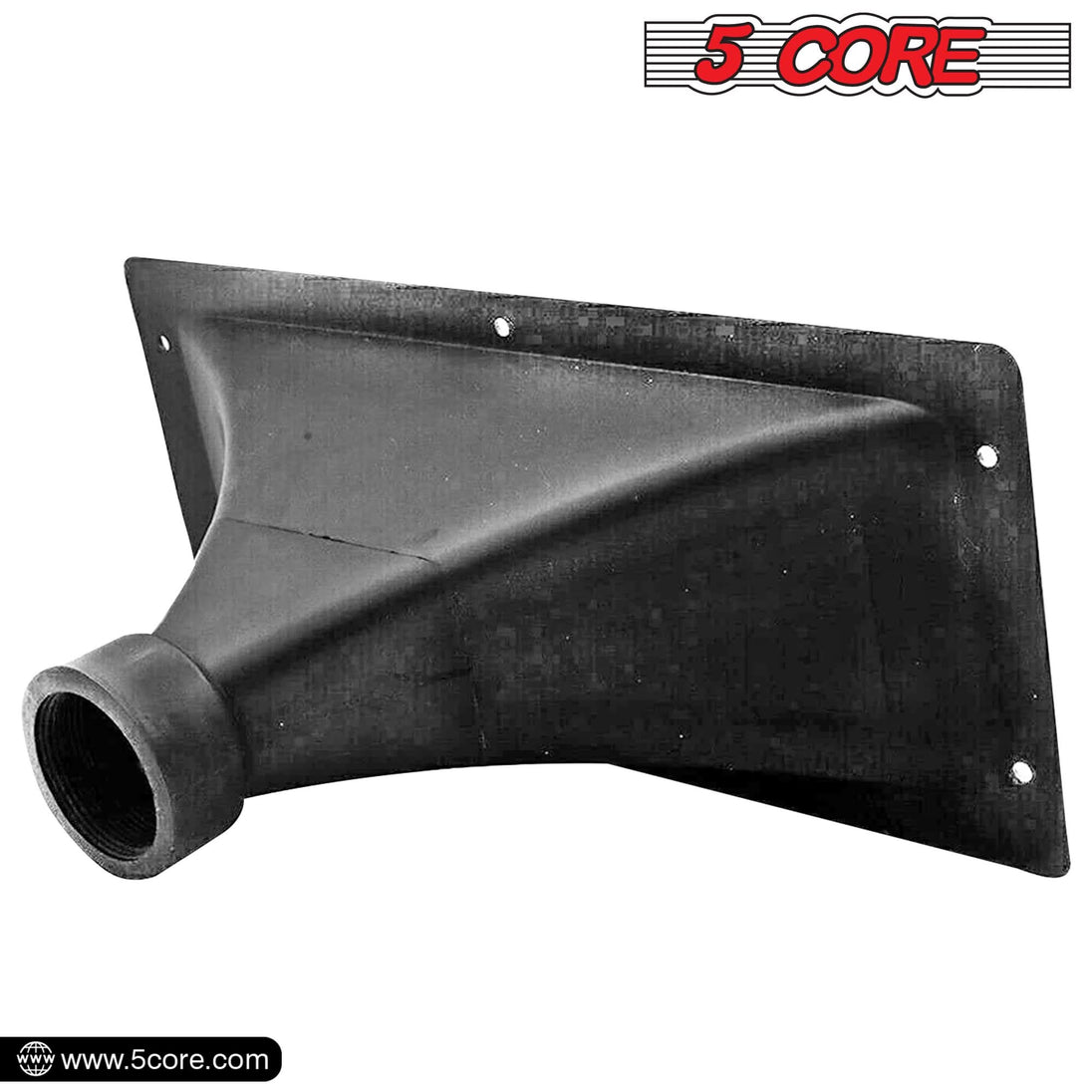 Universal screw-on horn for 34mm speaker drivers by 5Core