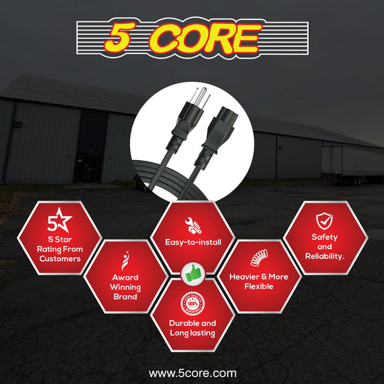 Reliable power extension cord with 13A current support