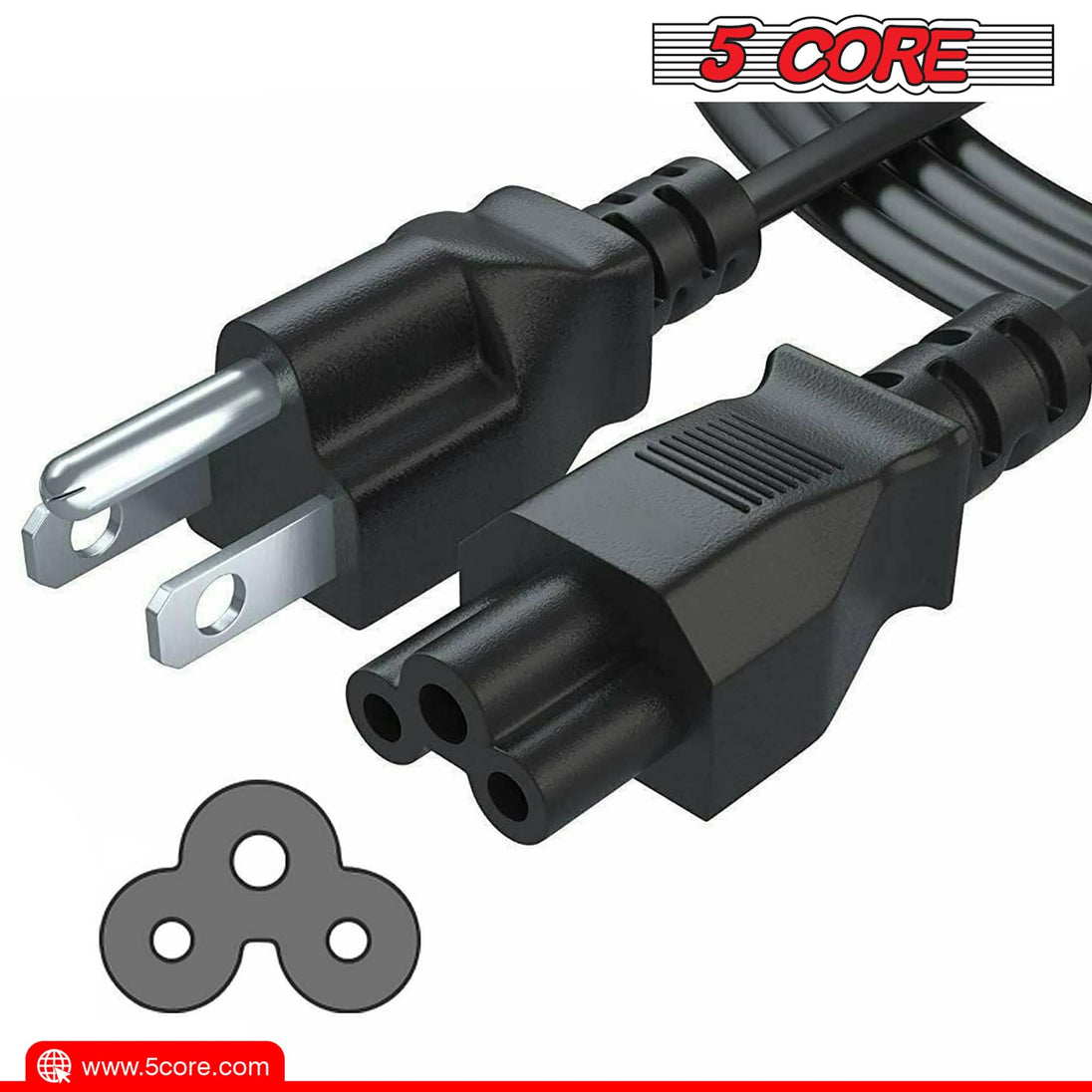 Extension adapter with 125V 13A rating and 10 ft length