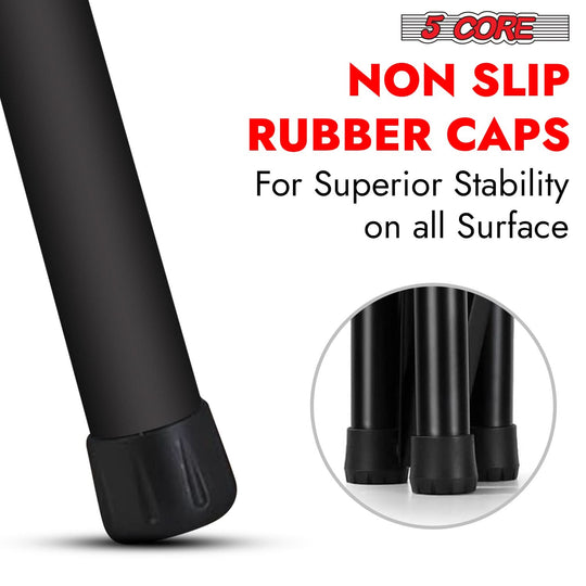 5Core heavy-duty tripod speaker stand adjustable up to 72 inches for pole mount