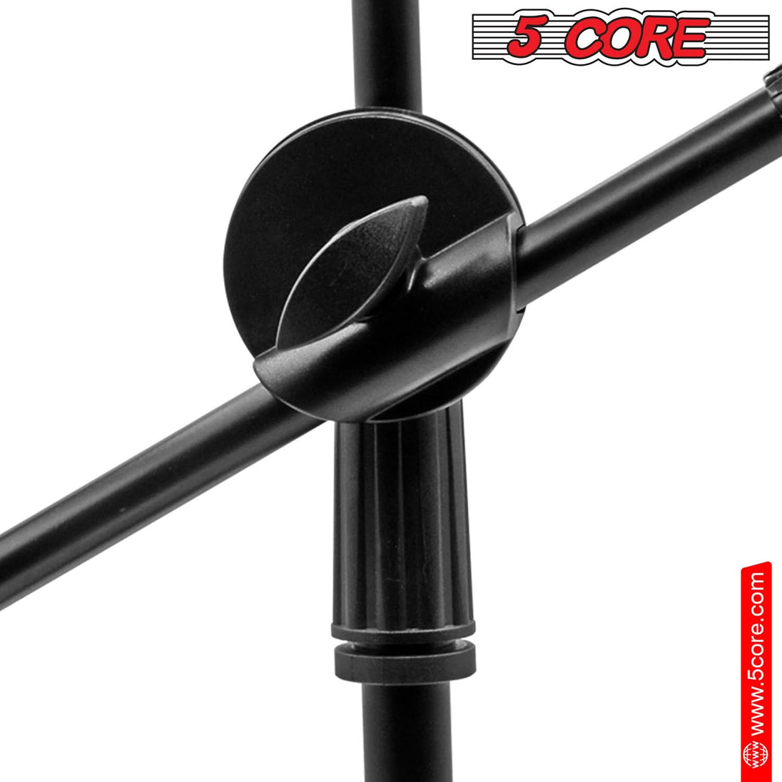 Sturdy 5Core microphone stand perfect for stage or studio use