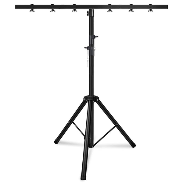 Black adjustable light stand 