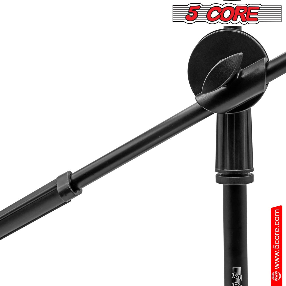 5Core adjustable mic stand for precise mic placement and stability