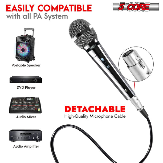5Core studio mic designed for rich, natural vocal tone