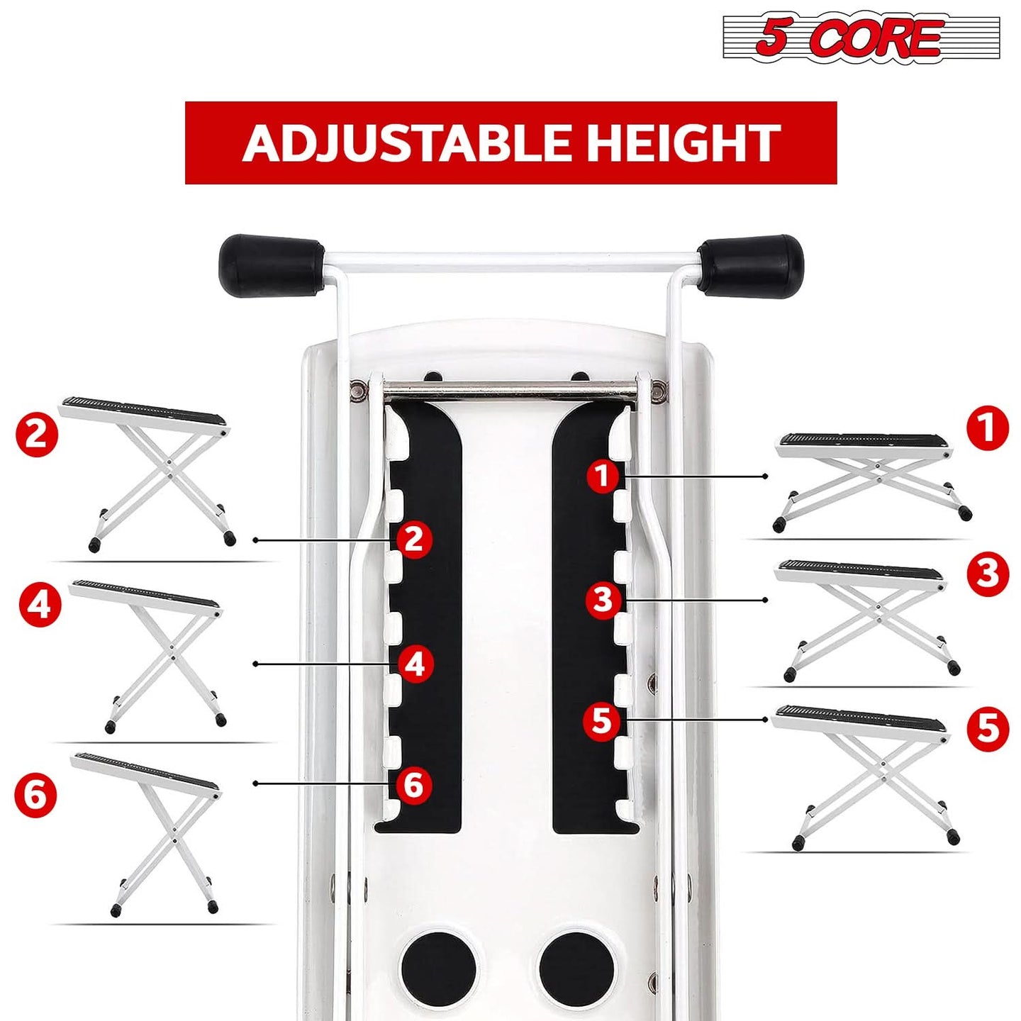 Sturdy and durable leg rest