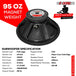 High Power 18 Inch DJ Subwoofers