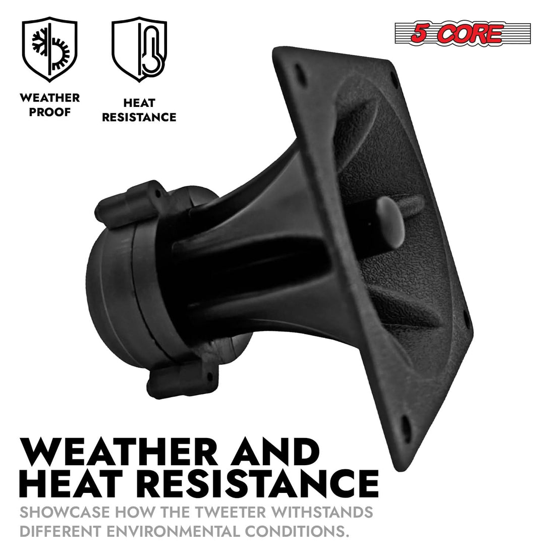 Replacement piezo tweeter driver for speakers