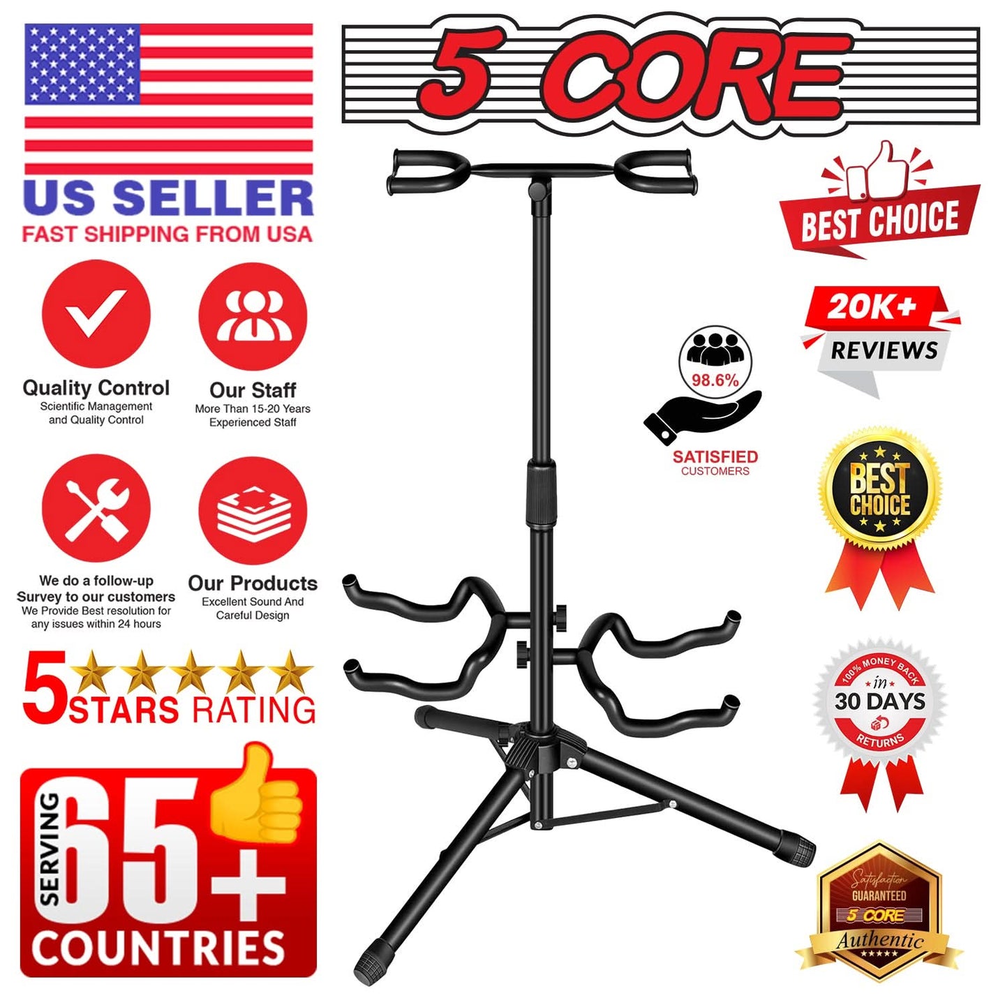 We give the best Guitar stand in the market