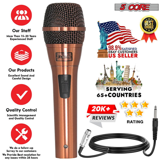 Great for DJs, MCs, vocalists, public speakers, and performers