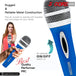 Karaoke Singing Mic: 5 Core dynamic XLR microphone for professional vocal clarity.