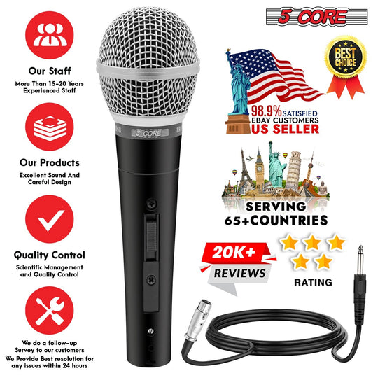 5Core studio-grade handheld mic for performers and creators
