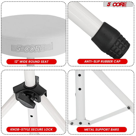 Feature-rich guitar chair crafted for musicians, offering exceptional stability and convenience for lengthy sessions.