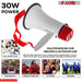 Blow horn, megaphone loud, and mini megaphone speaker for effective communication.