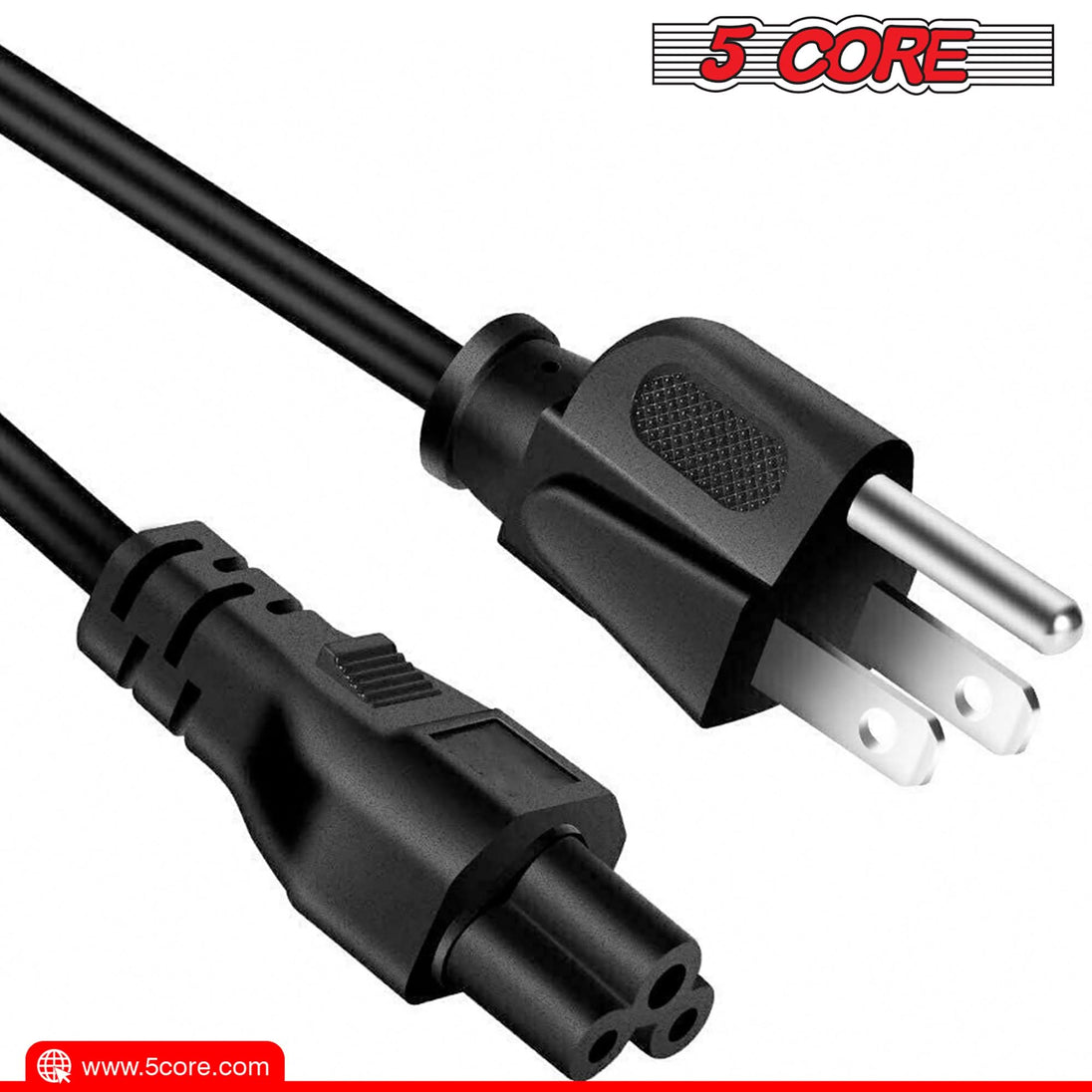 Practical extension cable with 10 ft length and polarized plug