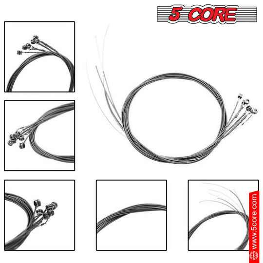 Key features of the acoustic string set