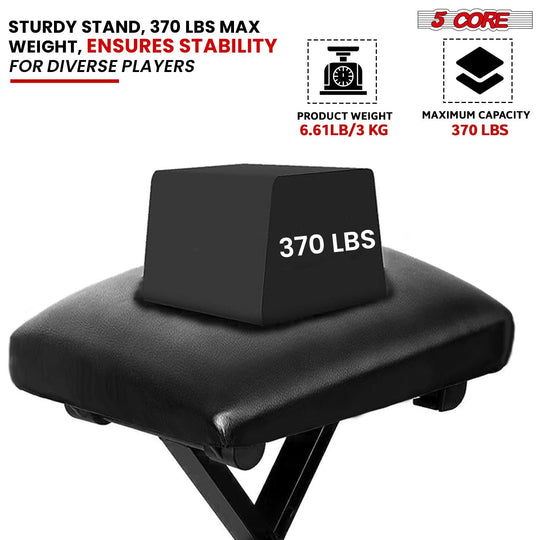 Easy-to-maintain guitar chair designed for comfort and durability, featuring a low-maintenance material for easy cleaning