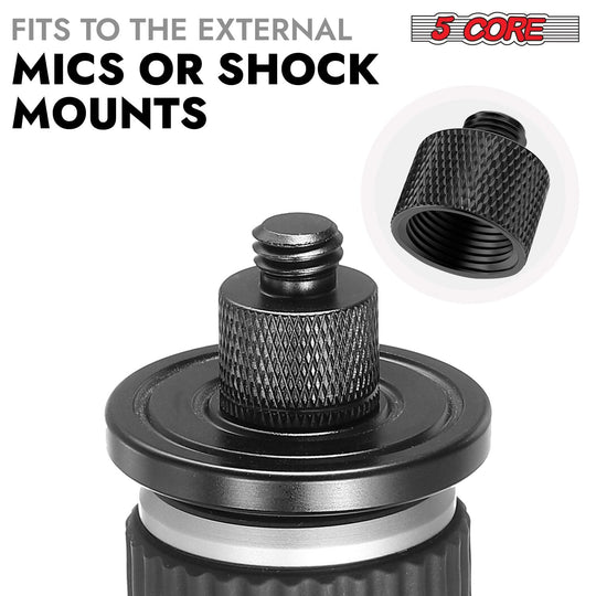 Mic stand adapters pack with 12 pieces for 5/8 male to 3/8 female conversion