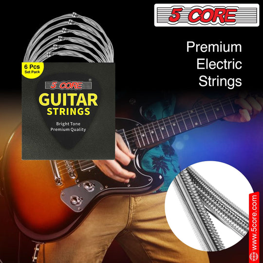 High-performance nickel strings designed for dynamic electric playing