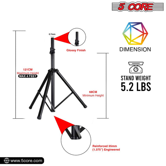 tripod floor Speaker stand