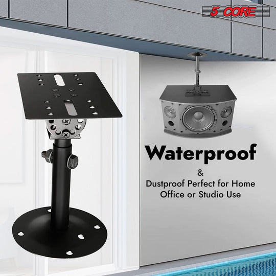 5Core universal wall mount for large and heavy bookshelf speakers