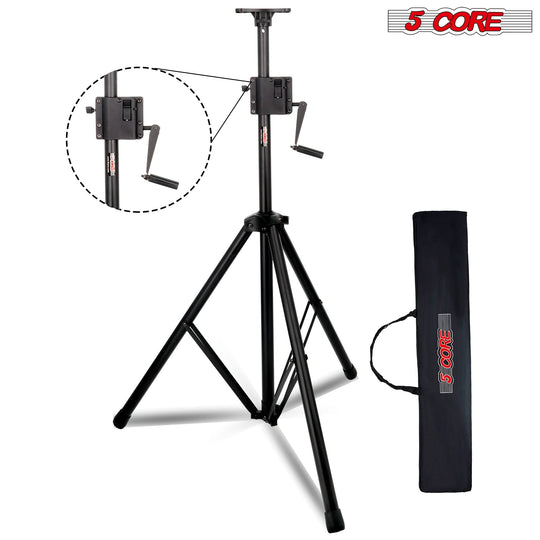 5 Core adjustable tripod stand designed for stage and DJ speaker setups