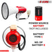 Mini megaphone speaker and plastic megaphone for kids.