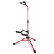 5Core Guitar Stand Floor Foldingholder Soporte Para Guitarra for Acoustic Electric Bass Red