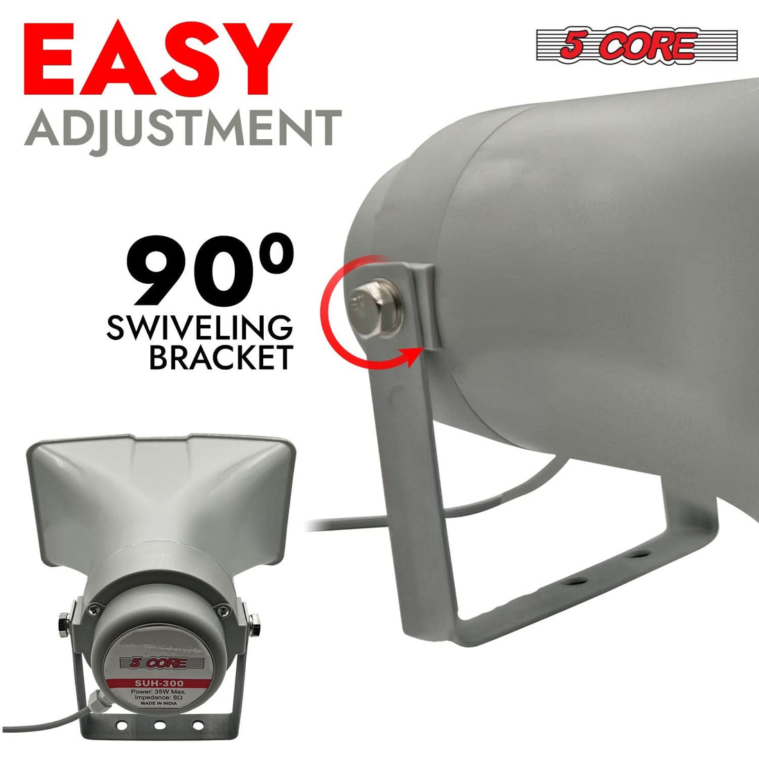 Weather-resistant outdoor loudspeaker designed for durability in all conditions