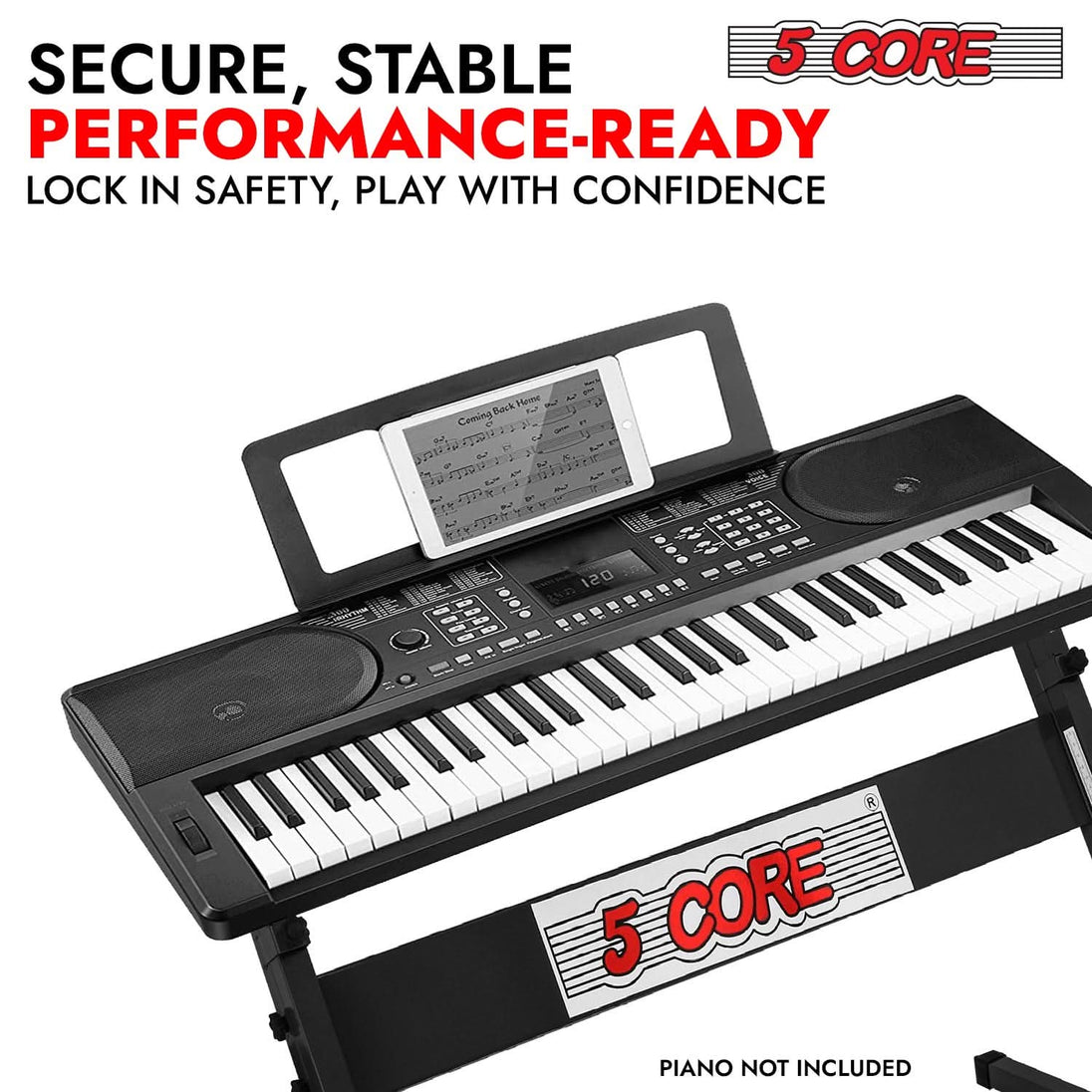 5Core height adjustable Z style keyboard riser sturdy construction